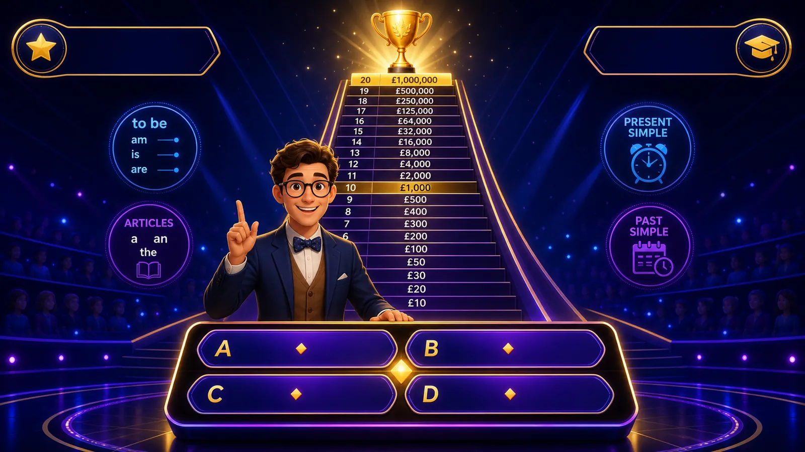 Обложка игры Грамматический миллионер