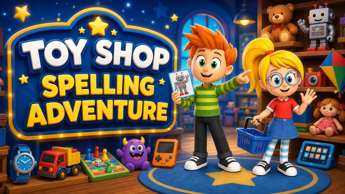 Обложка игры Toy Shop: Spelling Adventure